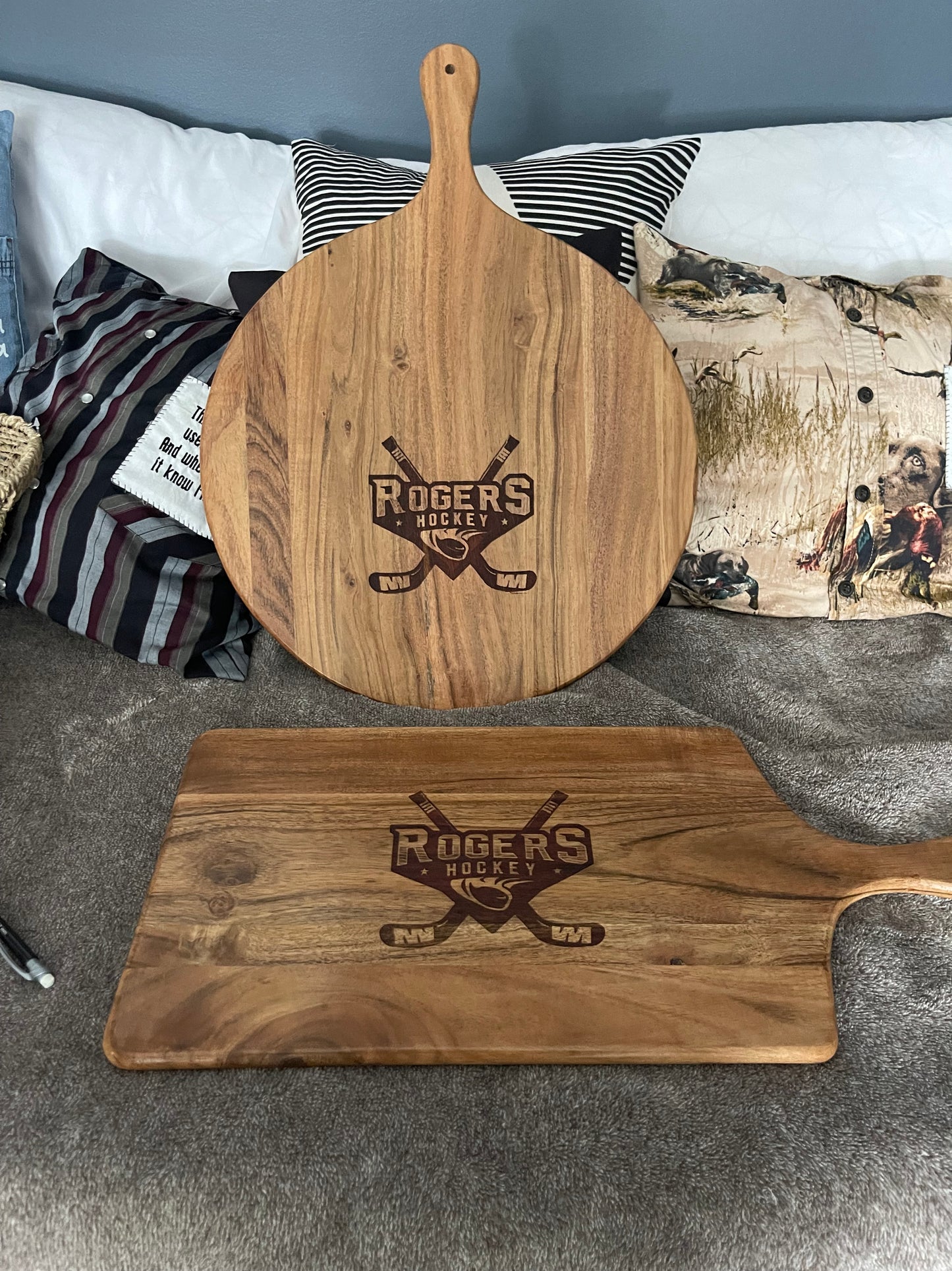 Hockey Charcuterie Boards
