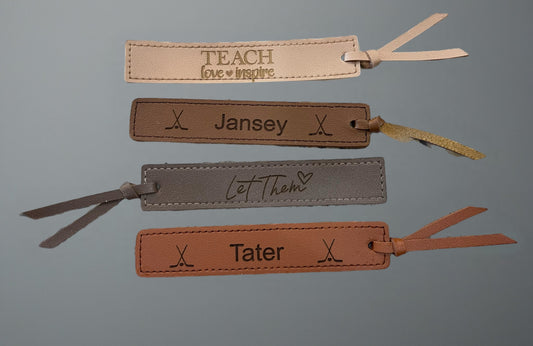 Leather Bookmarks