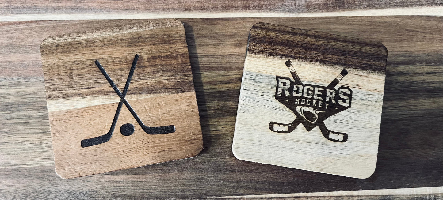 Hockey Coasters